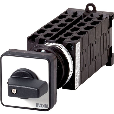 Eaton, 3P 3 Position 60° Multi Speed Cam Switch, 690V (Volts), 20A, Short Thumb Grip Actuator