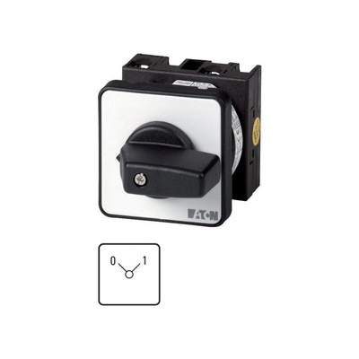 Eaton, 4P 4 Position 90° On-Off Cam Switch, 690V (Volts), 20A, Rotary Actuator