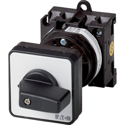 Eaton, 3P 2 Position 90° On-Off Cam Switch, 690V (Volts), 20A, Rotary Actuator