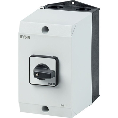 Eaton, 3P 5 Position 60° Star Delta Cam Switch, 690V (Volts), 32A, Short Thumb Grip Actuator