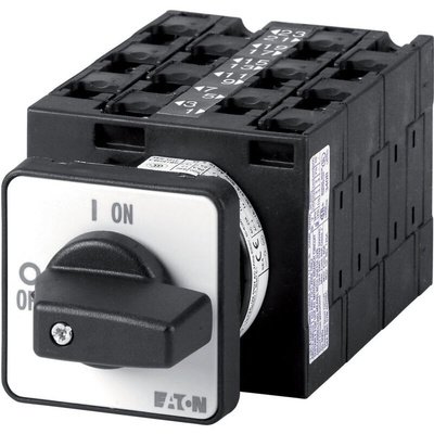 Eaton, 6P 3 Position 60° Changeover Cam Switch, 690V (Volts), 32A, Short Thumb Grip Actuator