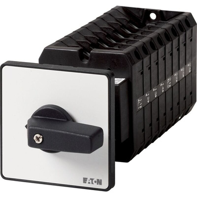 Eaton, 2P 8 Position 45° Multi Step Cam Switch, 690V (Volts), 63A, Toggle Actuator