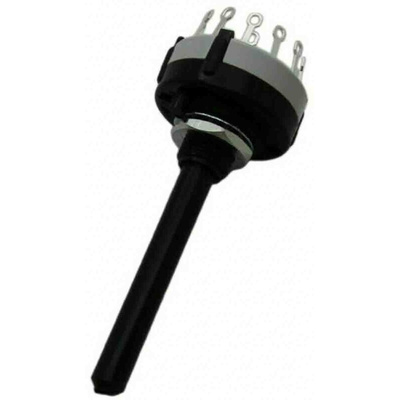 Lorlin, 12 Position SPST Rotary Switch, 150 mA @ 250 V ac, Solder Tab