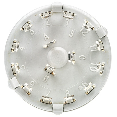 Lorlin, 4 Position 3PST Rotary Switch, 150 mA@ 250 V ac, Solder Tab