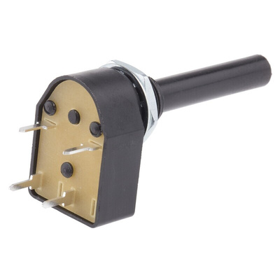 Lorlin DPST Rotary Switch, 4 A @ 250 V ac, Through Hole