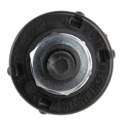 Lorlin, 12 Position SPST Rotary Switch, 150 mA @ 250 V ac, Through Hole
