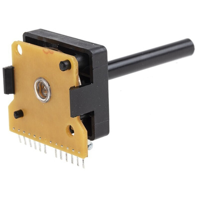 Lorlin, 2 Position Rotary Switch, 500 mA @ 250 V, Through Hole