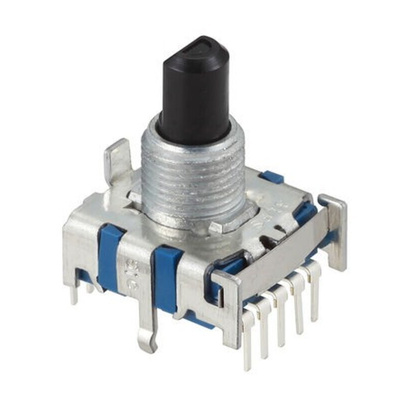 Alps Alpine, 3 Position Rotary Switch, 300 mA, PC Pin