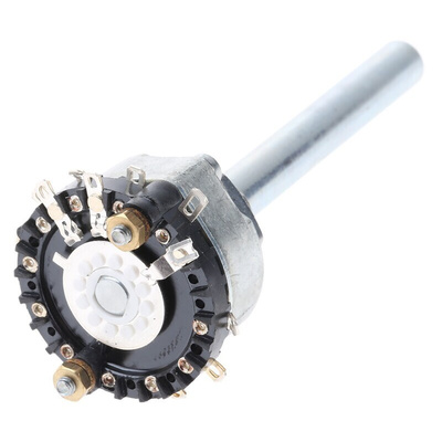 Lorlin, 12 Position SPST Rotary Switch, 1 A @ 12 V, Solder
