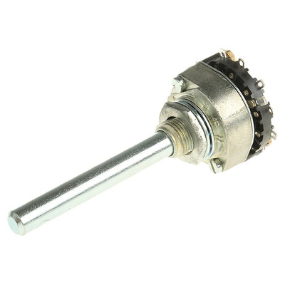 Lorlin, 6 Position DPST Rotary Switch, 1 A @ 12 V, Solder