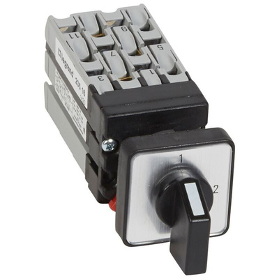 Legrand, 2P 3 Position 90°, 400V (Volts), 10A