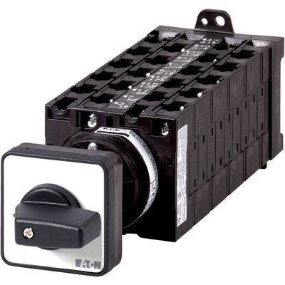 Eaton, 22P 2 Position 90° On-Off Cam Switch, 690V (Volts), 32A, Rotary Actuator
