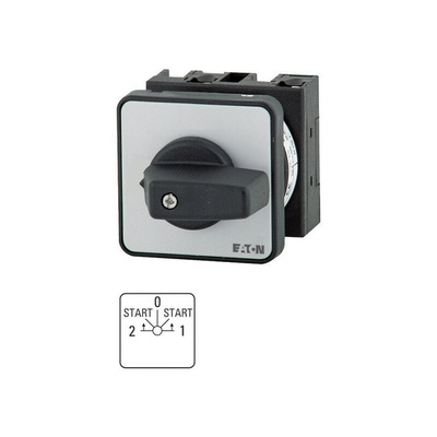 Eaton, 2P 5 Position 45° Motor Control Cam Switch, 690V (Volts), 20A, Toggle Actuator