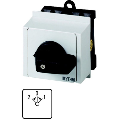 Eaton, 4P 3 Position 45° Changeover Cam Switch, 690V (Volts), 20A, Toggle Actuator