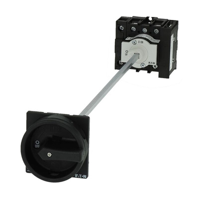 Eaton, 3P + N 90° On-Off Cam Switch, 690V (Volts), 40A, Door Coupling Rotary Drive Actuator