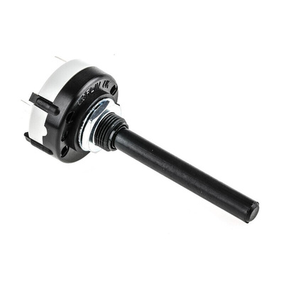 Lorlin, 16 Position, Hexadecimal SPST Rotary Switch, 150 mA @ 50 V, Through Hole
