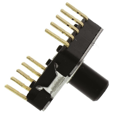 KNITTER-SWITCH, 9 Position SP9T Rotary Switch, 100 mA @ 5 V dc, Through Hole