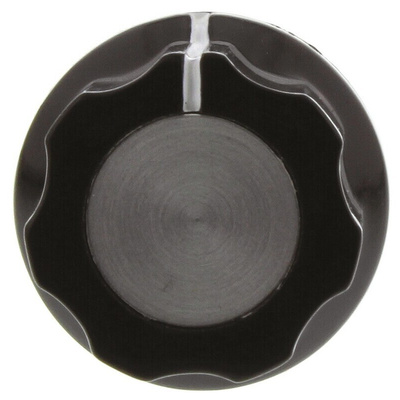 TE Connectivity Rotary Switch Knob for use with 6.35 mm Shafts