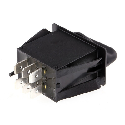 Otto, 3 Position DPDT Rotary Switch, 20 A @ 28 V dc, Tab