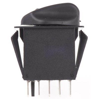 Otto, 3 Position DPDT Rotary Switch, 20 A @ 28 V dc, Tab
