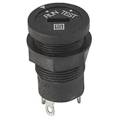 Schurter IP40 Panel Mount Rotary Switch DPST 6.3 A