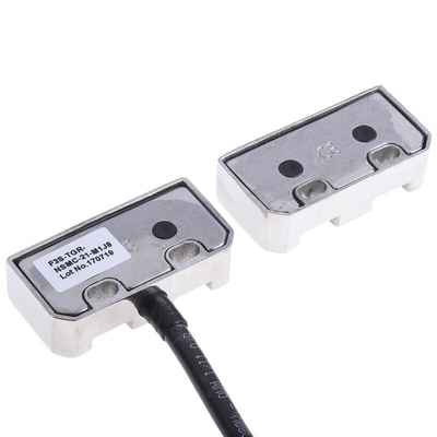 Omron F3S-TGR-N_C Series Magnetic Non-Contact Safety Switch, 24V dc, Stainless Steel Housing, NO/2NC, M12