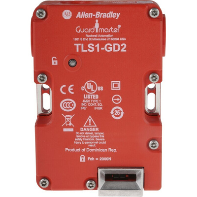 Allen Bradley 440G-T Series Solenoid Interlock Switch, Power to Unlock, 24V ac/dc