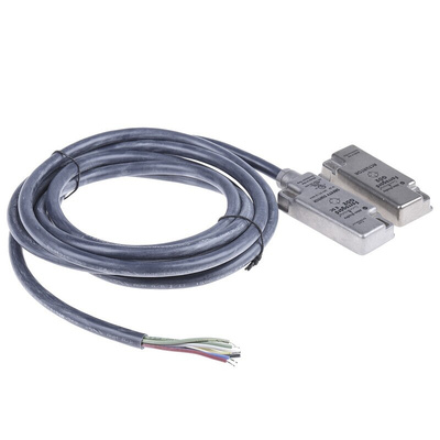 Allen Bradley Guardmaster 440N Series Magnetic Non-Contact Safety Switch, 24V dc, Stainless Steel Housing, NC, 3m Cable