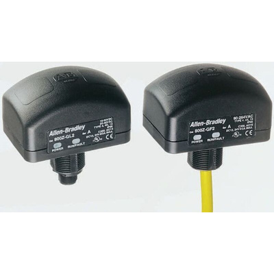 Allen Bradley 1 Button Safety Two Hand Control Switch, Black, Yellow, 800Z Series