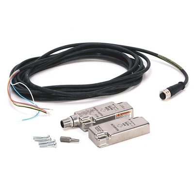Allen Bradley Guardmaster 440N Series Magnetic Non-Contact Safety Switch, 250 V ac, 300V dc, Stainless Steel Housing,