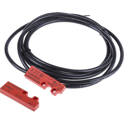 Telemecanique Sensors XCS-DMC Series Magnetic Non-Contact Safety Switch, 24V dc, Plastic Housing, NC, Cable
