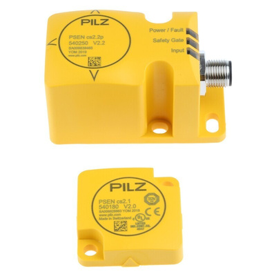 Pilz PSENmag Series Transponder Non-Contact Safety Switch, 24V dc, Plastic Housing, M12