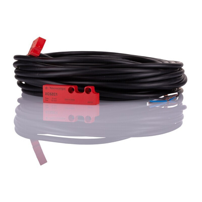 Telemecanique Sensors XCS-DMC Series Magnetic Non-Contact Safety Switch, 24V dc, Plastic Housing, NO/NC, 10m Cable