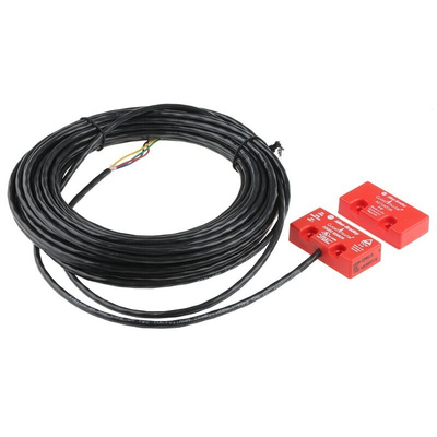 Allen Bradley Guardmaster 440N Series Magnetic Non-Contact Safety Switch, Plastic Housing, 2NC, 10m Cable