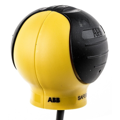 ABB 2 Button Safety Two Hand Control Switch, Black, Yellow, JSTD1 Series