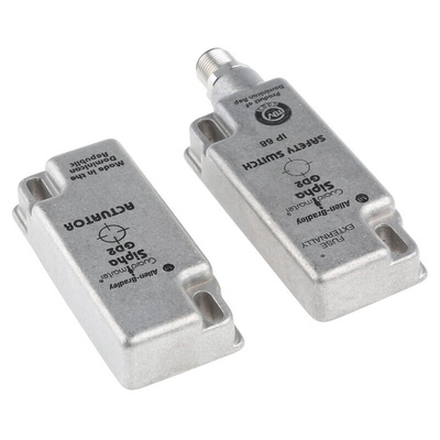 Allen Bradley Guardmaster 440N Series Magnetic Non-Contact Safety Switch, 250 V ac, 300V dc, Stainless Steel Housing,