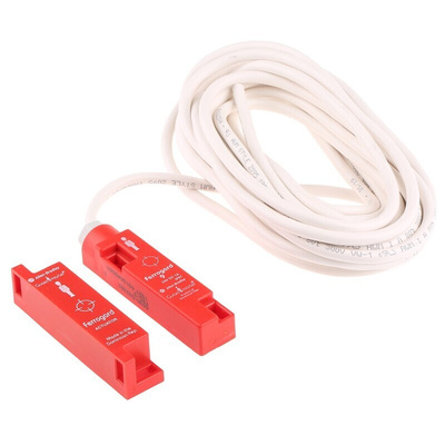 Allen Bradley Guardmaster 440N Series Magnetic Non-Contact Safety Switch, 24V dc, Plastic Housing, NC, 6m Cable
