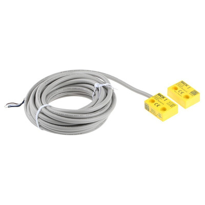 Sick RE11 Series Magnetic Non-Contact Safety Switch, 30V dc, Plastic Housing, NC, 5m Cable