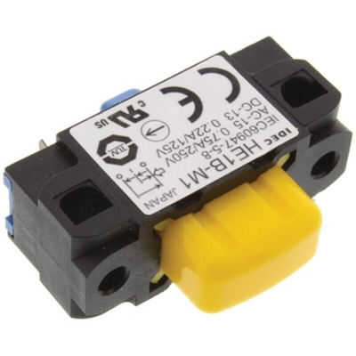 Safety Enabling Switch, SPST, IP40