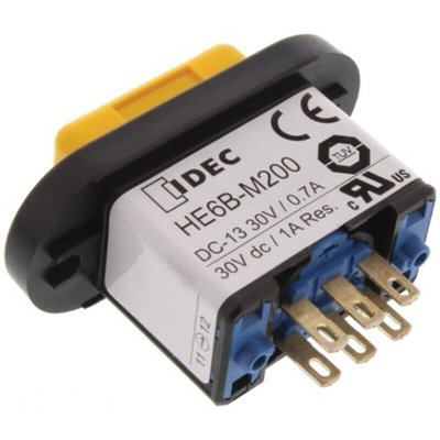 Safety Enabling Switch, DPDT, IP65