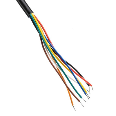 IDEM LPF-RFID-U Series Magnetic, RFID Non-Contact Safety Switch, 24V dc, Plastic Housing, 2NC, 2m Cable