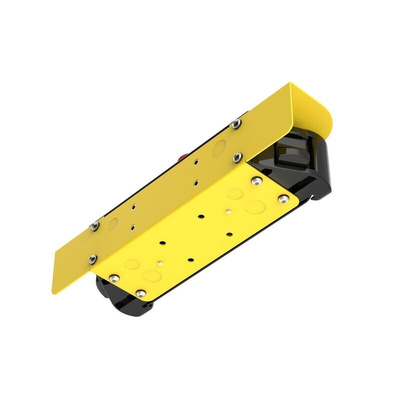 Banner 1 Button Safety Two Hand Control Switch, Black, Yellow, STB Series