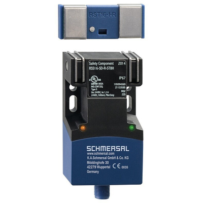 Schmersal RSS 16 Series Non-Flush Non-Contact Safety Switch, 20.4 → 26.4V dc, Reinforced Thermoplastic Housing,