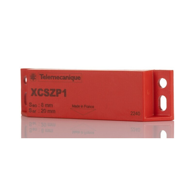 Telemecanique Sensors XCSDMP Series Magnetic Non-Contact Safety Switch, 24V dc, Plastic Housing, NC/3NO, 10m Cable
