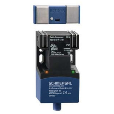 Schmersal RSS16 Series Non-Flush RFID Non-Contact Safety Switch, 26.4V dc, Reinforced Thermoplastic Housing, M12