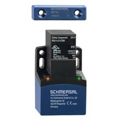 Schmersal RSS16 Series Non-Flush RFID Non-Contact Safety Switch, 26.4V dc, Reinforced Thermoplastic Housing, Screw