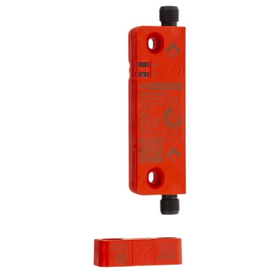 Telemecanique Sensors XCSRC Series RFID Non-Contact Safety Switch, 24V dc, Valox Housing, 2NO, M12
