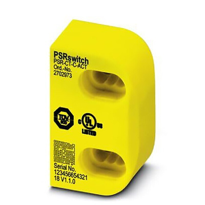 Phoenix Contact PSR-CT-C-ACT Series Non-Contact Safety Switch, Polybutylene Terephthalate Housing, M12