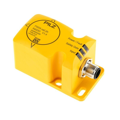 Pilz Transponder Non-Contact Safety Switch, 24V dc, Polybutylene Terephthalate Housing, M12
