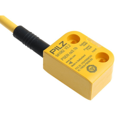 Pilz Transponder Non-Contact Safety Switch, 24V dc, Polybutylene Terephthalate Housing, 10m Cable